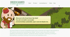 Desktop Screenshot of greengamesproject.com